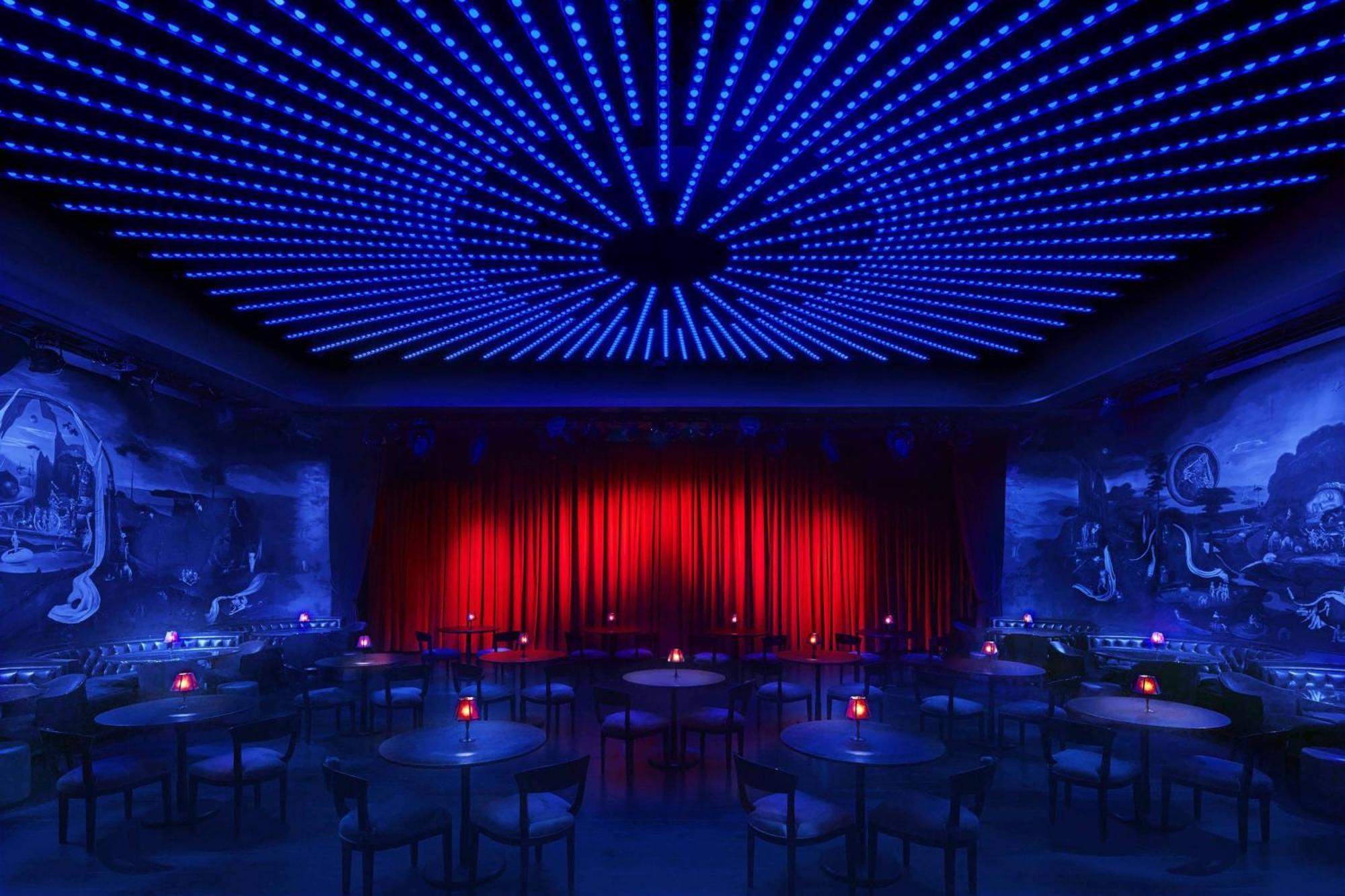 The Times Square Edition New York Bagian luar foto The interior of the nightclub