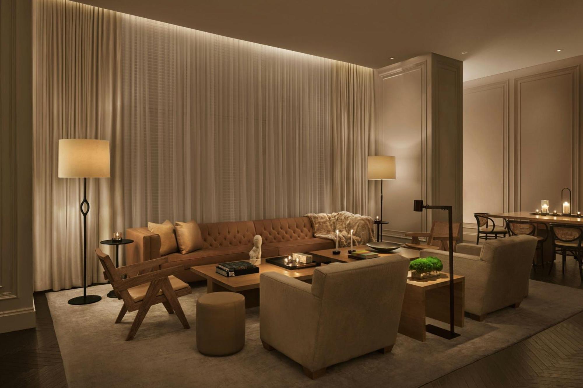 The Times Square Edition New York Bagian luar foto A living room
