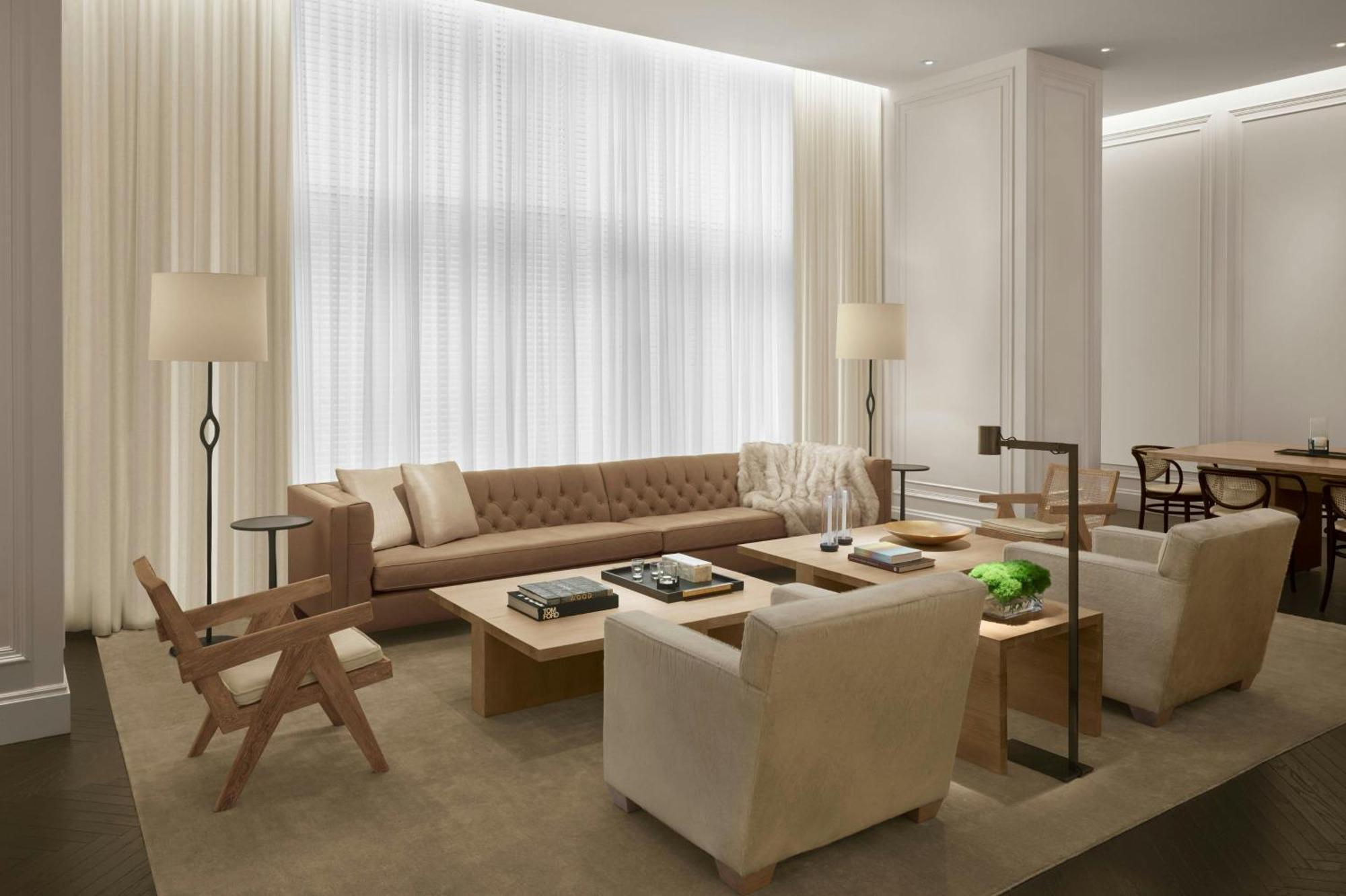 The Times Square Edition New York Bagian luar foto 3D interior rendering